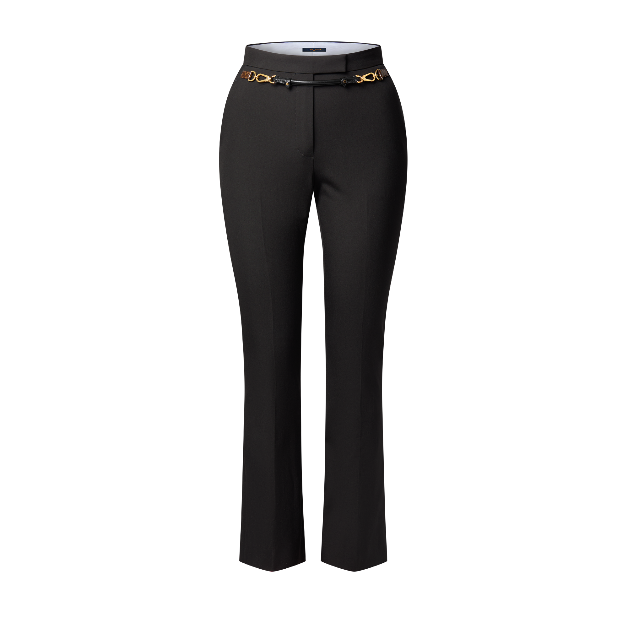 Belt Detail Tailored Pants - Women - Ready-to-Wear | LOUIS VUITTON ®